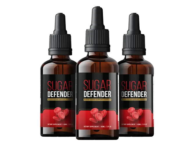 3 bottles Sugar Defender